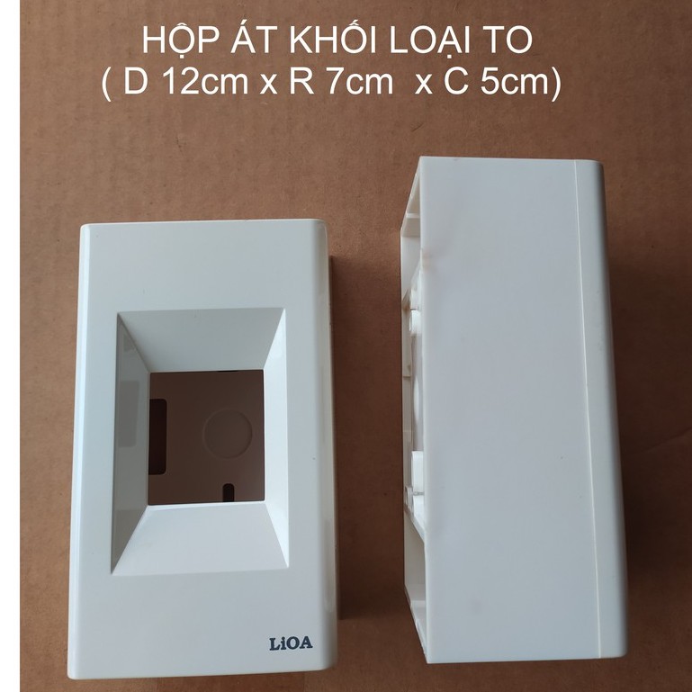 HỘP ATTOMAT LiOA LẮP (NỔI - CHÌM)) DÙNG CHO ÁT KHỐI