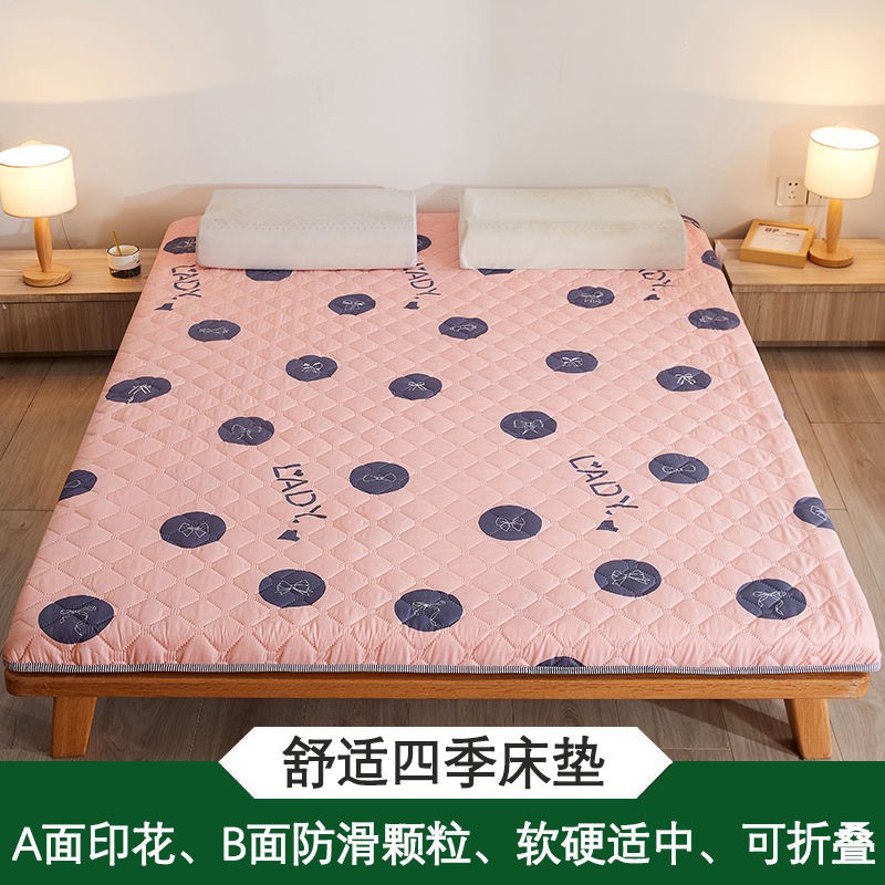 Bán trước๑Nệm dày hơn Nam Cực giường đơn gia đình tatami ngủ tập thể sinh viên có gập lại chống trượt