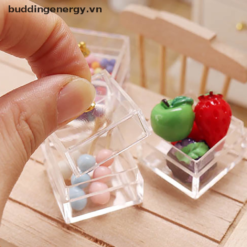 Hũ Đựng Kẹo / Tráng Miệng Mini Tỉ Lệ 1 / 12 Trang Trí Nhà Búp Bê