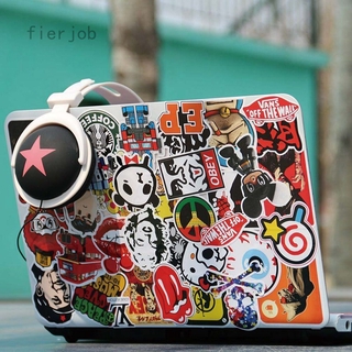 Bộ 100 Miếng Dán Trang Trí Hình Logo Độc Đáo