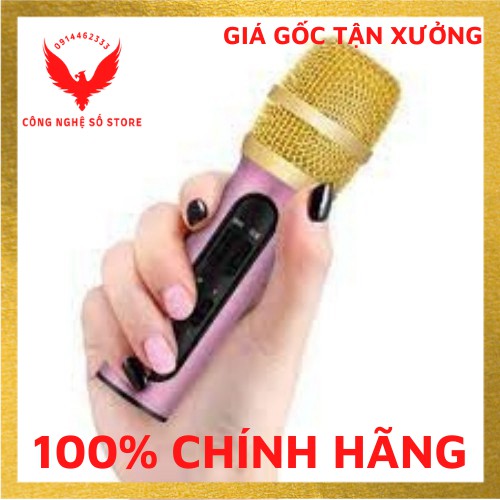 Micro livestream thu âm C11, hát karaoke, kết nối 2 điện thoại cùng lúc, tặng tai nghe thông minh cao cấp.