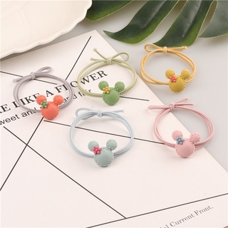 Set 10 dây buộc tóc hoa gấu xinh xắn