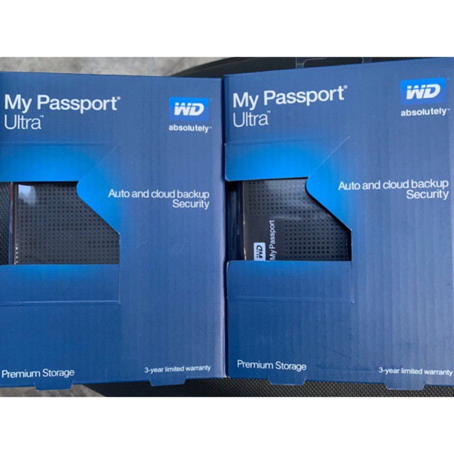 HDD Box WD MY PASSPORT ULTRA  500GB / 1TB 2.5” USB 3.0"