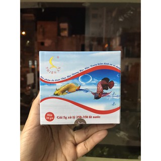 Men pha lê long giang giúp làm trong nước bể cá