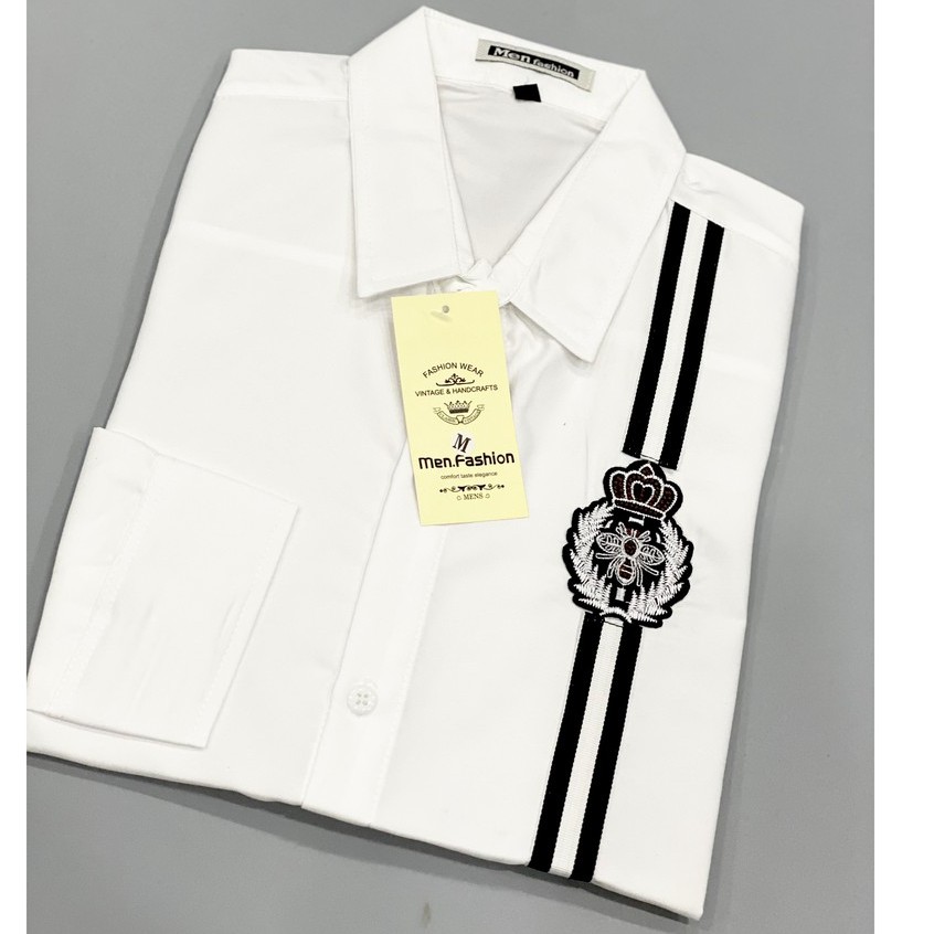 Áo Sơ Mi Nam Dài Tay Chất Kate Lụa mềm không nhăn không xù