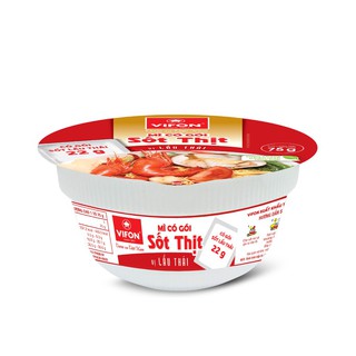 Mì Vifon Lẩu Thái 75g combo 5 tô