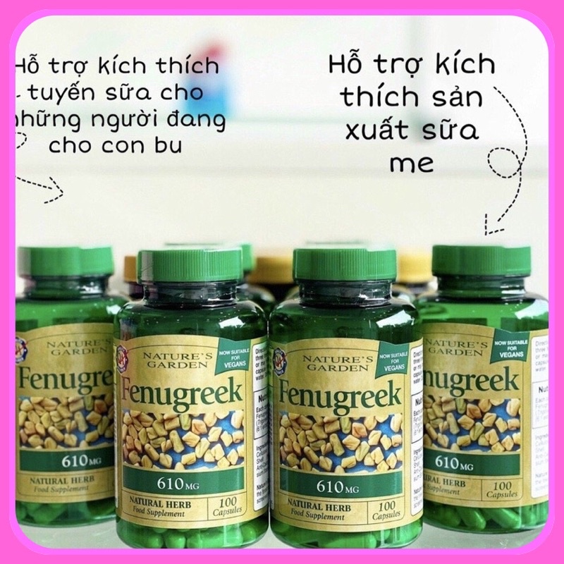 Sale Cỏ lợi sữa Fenugreek