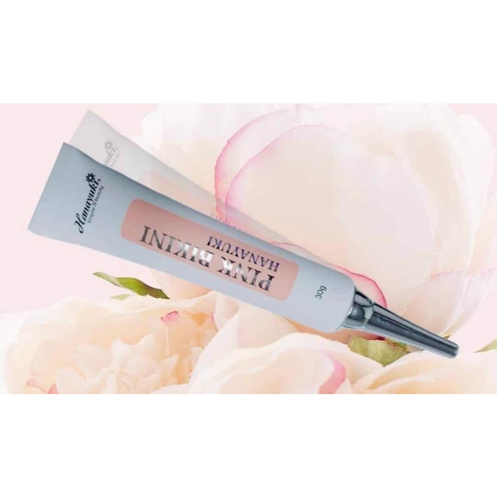 Sỉ - Kem làm hồng, khử thâm vùng_kín, vùng nách Pink Bikini Hanayuki chính hãng 30gr - Hanayuki Clinic Vietnam