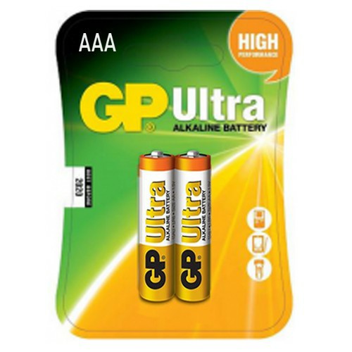 Pin đũa AAA  Alkaline GP vỉ 2 viên dùng cho điều khiển