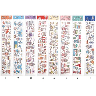 Sticker Trang Trí 39x6,5cm Nền Trắng