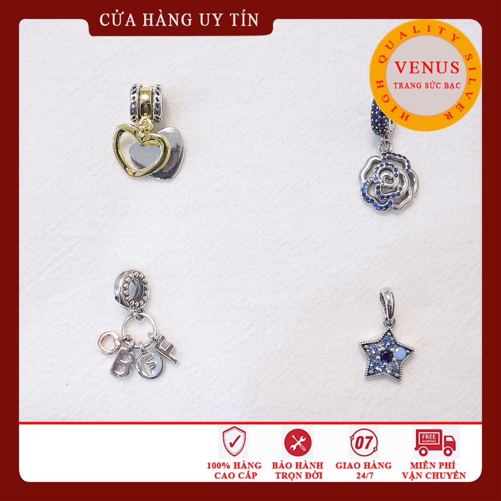 [Charm bạc 925 cao cấp] Charm treo BFF- Mã sản phẩm VENUS25
