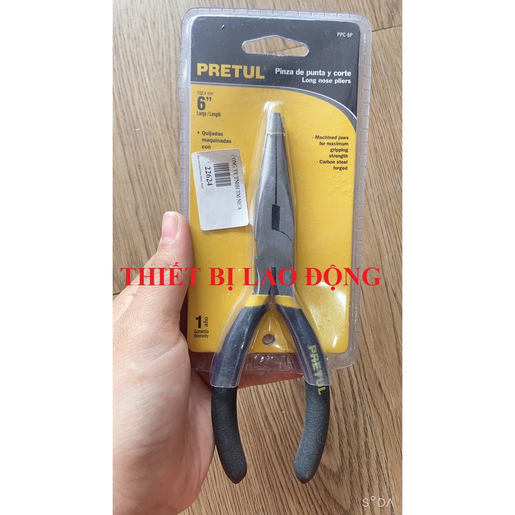 Kềm nhọn Pretul 22624