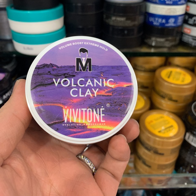 sáp tóc volcanic