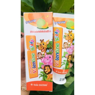 KEM ĐÁNH RĂNG VALENTINE KIDDY CHO BÉ