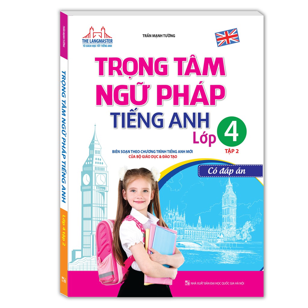Sách - Trọng tâm ngữ pháp tiếng Anh lớp 4 tập 2