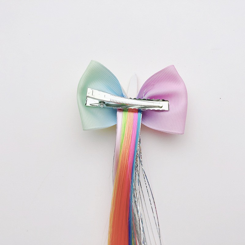 Kẹp Tóc Hình Nơ Nhiều Màu Sắc Cho Bé Gái