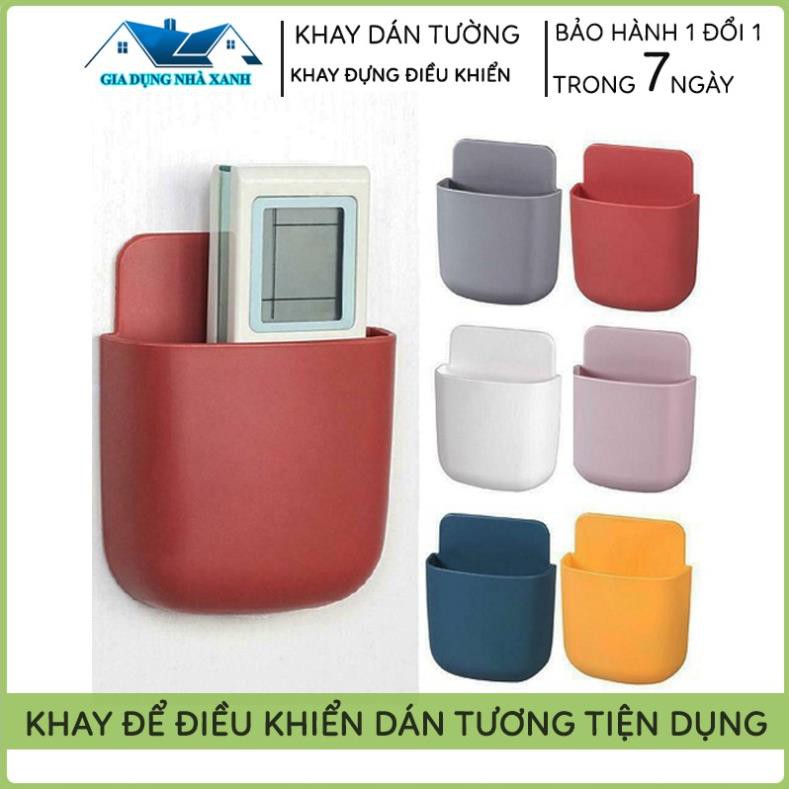 [Mua ngay] Khay Đựng Điều Khiển, Remot, Để Đồ Dán Tường Siêu Tiện Dụng HIP MART