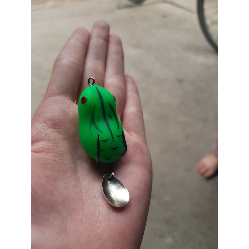 xả kho xả kho mồi nhái hơi câu lure cá lóc Super Frog nano