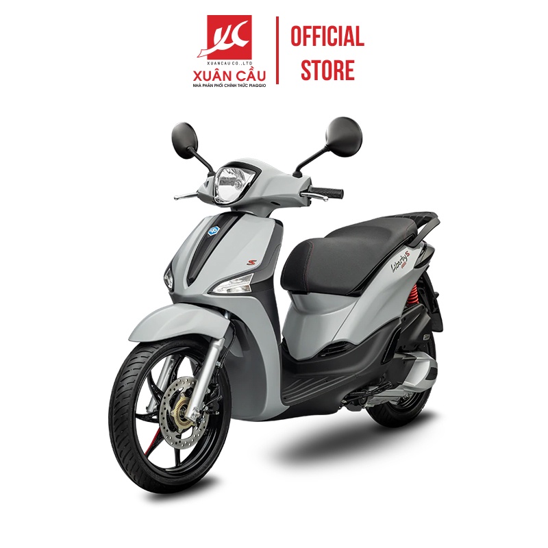 Xe máy Piaggio Liberty S ABS 125 iGET Xám - Mới 100%