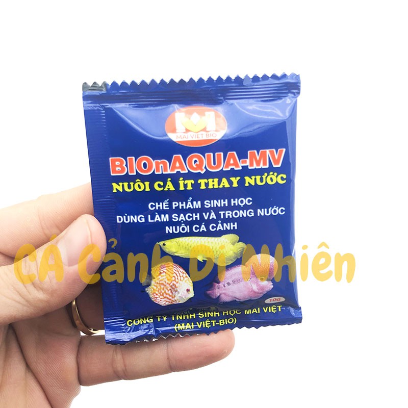Men tạo vi sinh Mai Việt BIOnAQUA-MV 10g cho hồ cá
