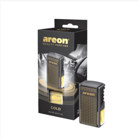 Nước hoa ô tô khử mùi hôi xe Areon hương Gold, Platinum, Vani, Romance, Spring kẹp cài cửa gió điều hòa ĐNB