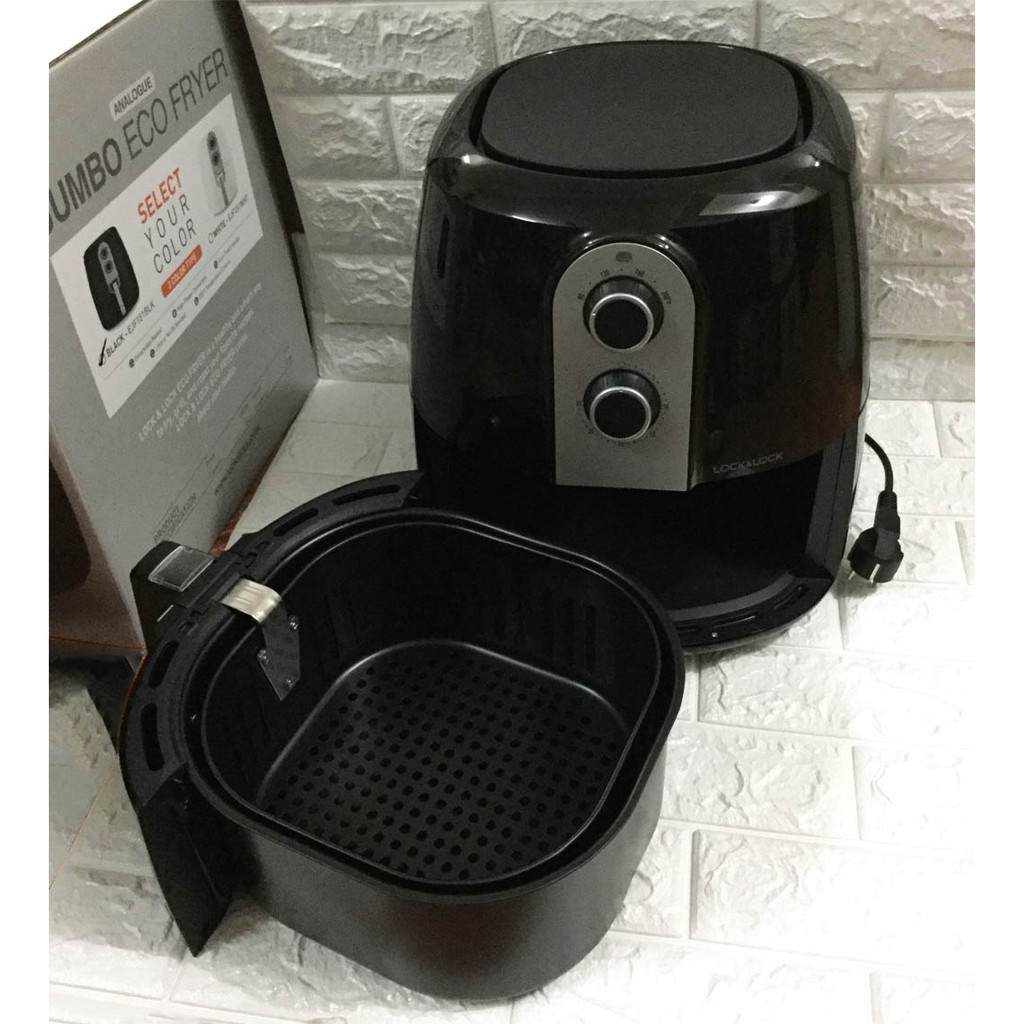 Nồi chiên không dầu Lock&Lock 5,2 lít Jumbo Eco Fryer cỡ đại