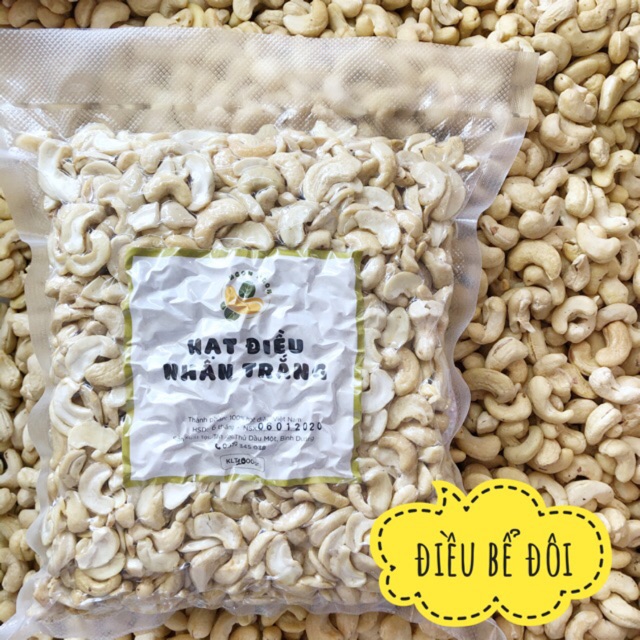 [Mã GROSALE2703 giảm 8% đơn 250K] 1kg Hạt điều tươi bể đôi Bình Dương | BigBuy360 - bigbuy360.vn