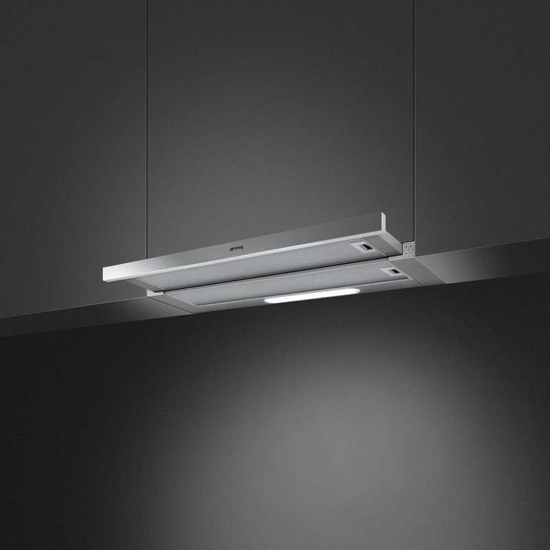 Máy hút mùi âm tủ Smeg KSET92E 898mm Bạc Inox