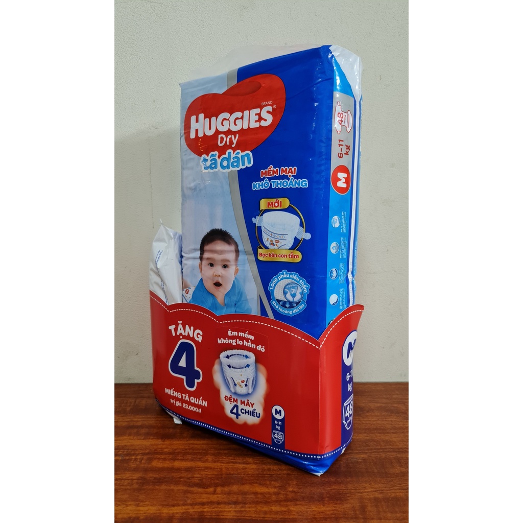 Tã dán Bỉm dán Huggies gói đại, siêu đại đủ size S56, M76, L68, XL62, XXL56 Mới nhất