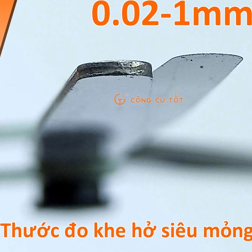 Thước đo khe hở 17 lá siêu mỏng 0.02mm