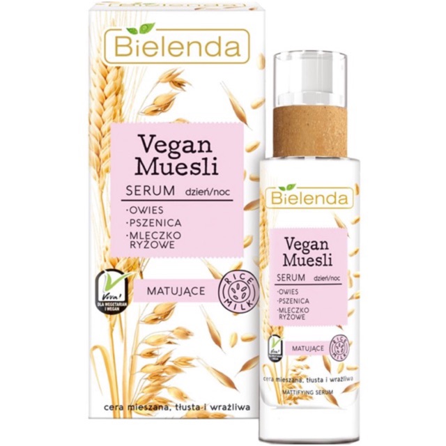 Serum Dưỡng Sáng Da Bielenda Vega Da Dầu vs Yến Mạch