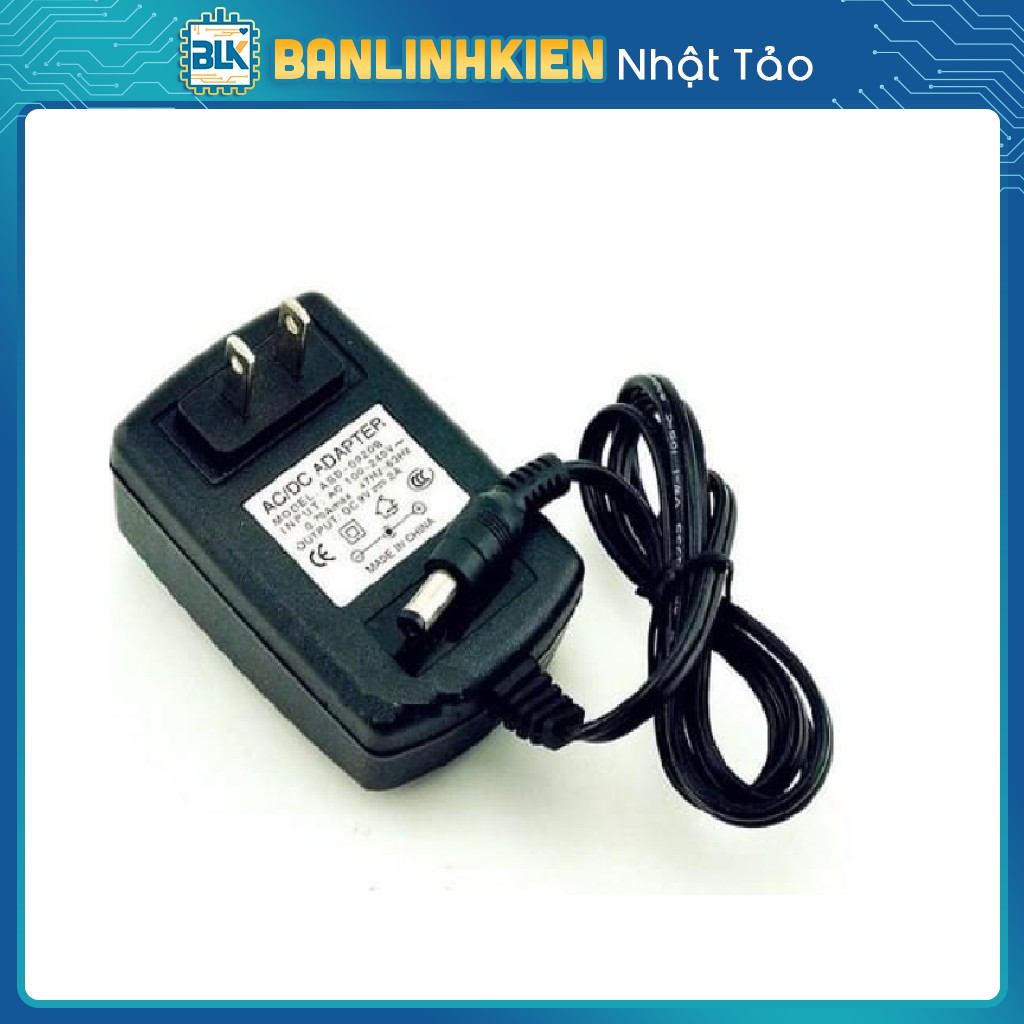 Nguồn Adapter 12V2A DC5.5x2.1MM( Loại Tốt) Bảo Hành 6 Tháng