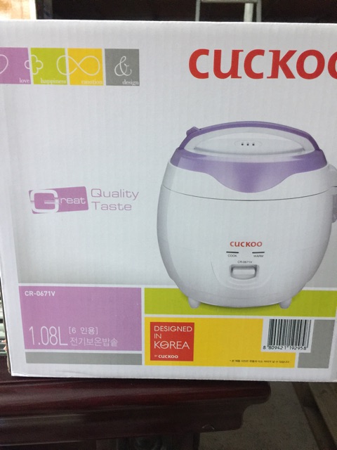 #Nồi_cơm_điện Cuckoo CR-0671