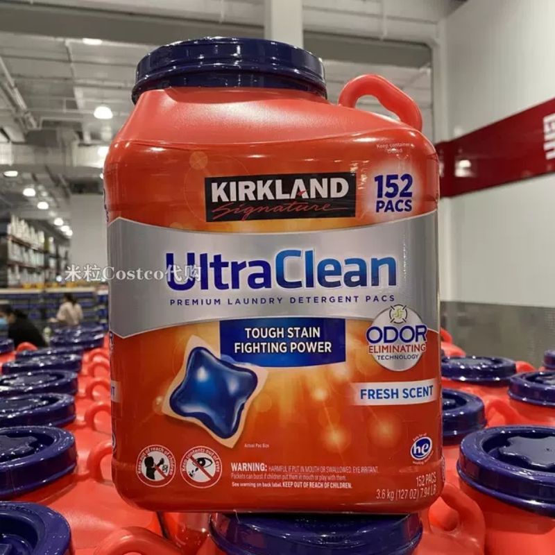 Viên giặt Kirkland Thùng 152 viên mỹ