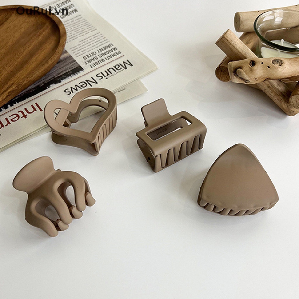 Kẹp Tóc Càng Cua Màu Sắc Ngọt Ngào Cho Nữ