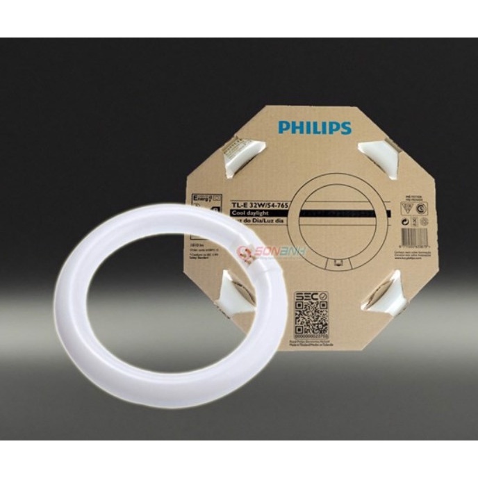 Bóng vòng T8 PHILIPS TL-E 22w/54-765 ,ánh sáng trắng