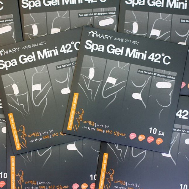 Miếng Dán Tan Mỡ Toàn Thân Spa Gel Mini 42°C