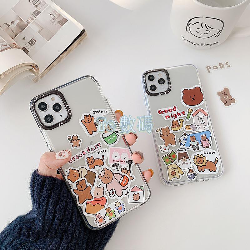 Ốp Điện Thoại Hình Gấu Đáng Yêu Cho Iphone 11 Pro Xsmax | BigBuy360 - bigbuy360.vn