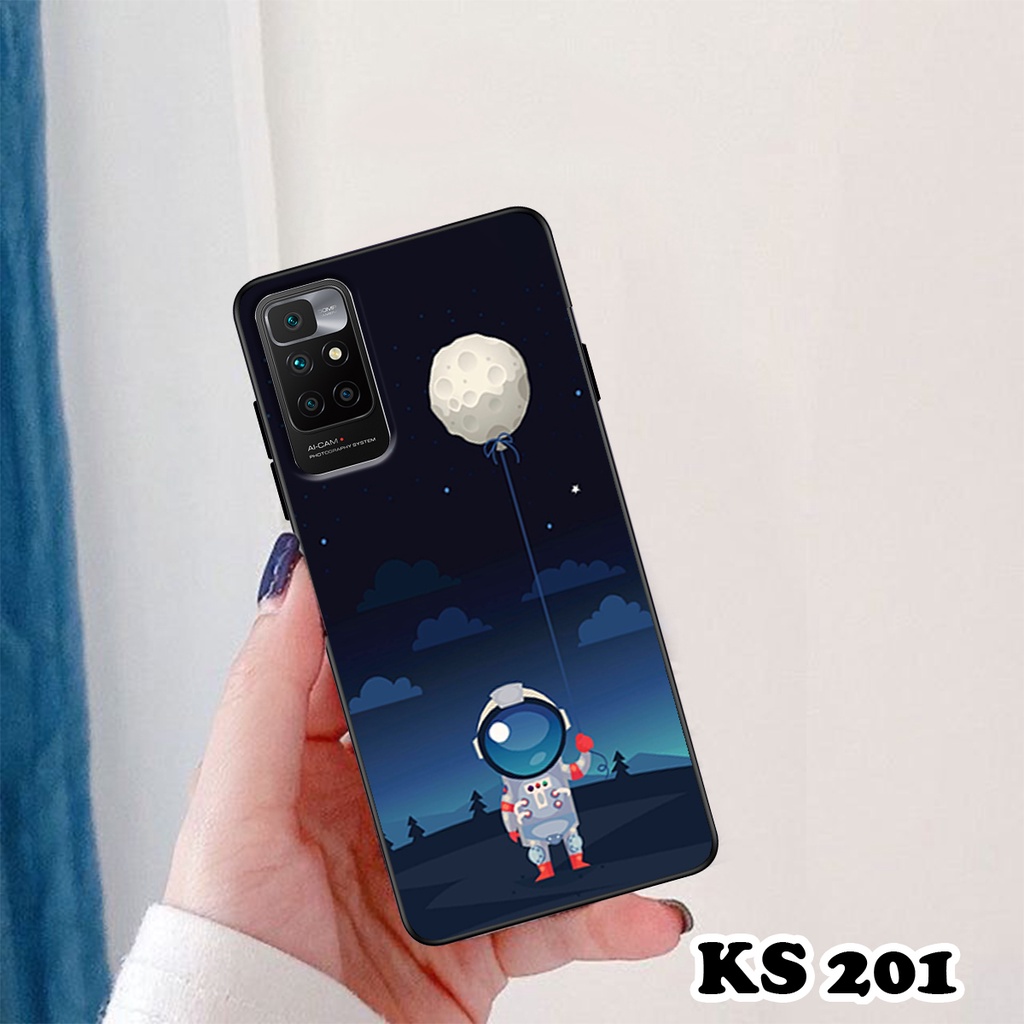 Ốp lưng Xiaomi Redmi 10 - Redmi 10A - Redmi 10C - Ốp in hình Phi hành gia cực hot