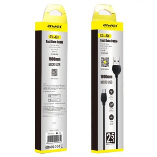 Dây cáp sạc cao cấp AWEI CL-61 cổng micro USB