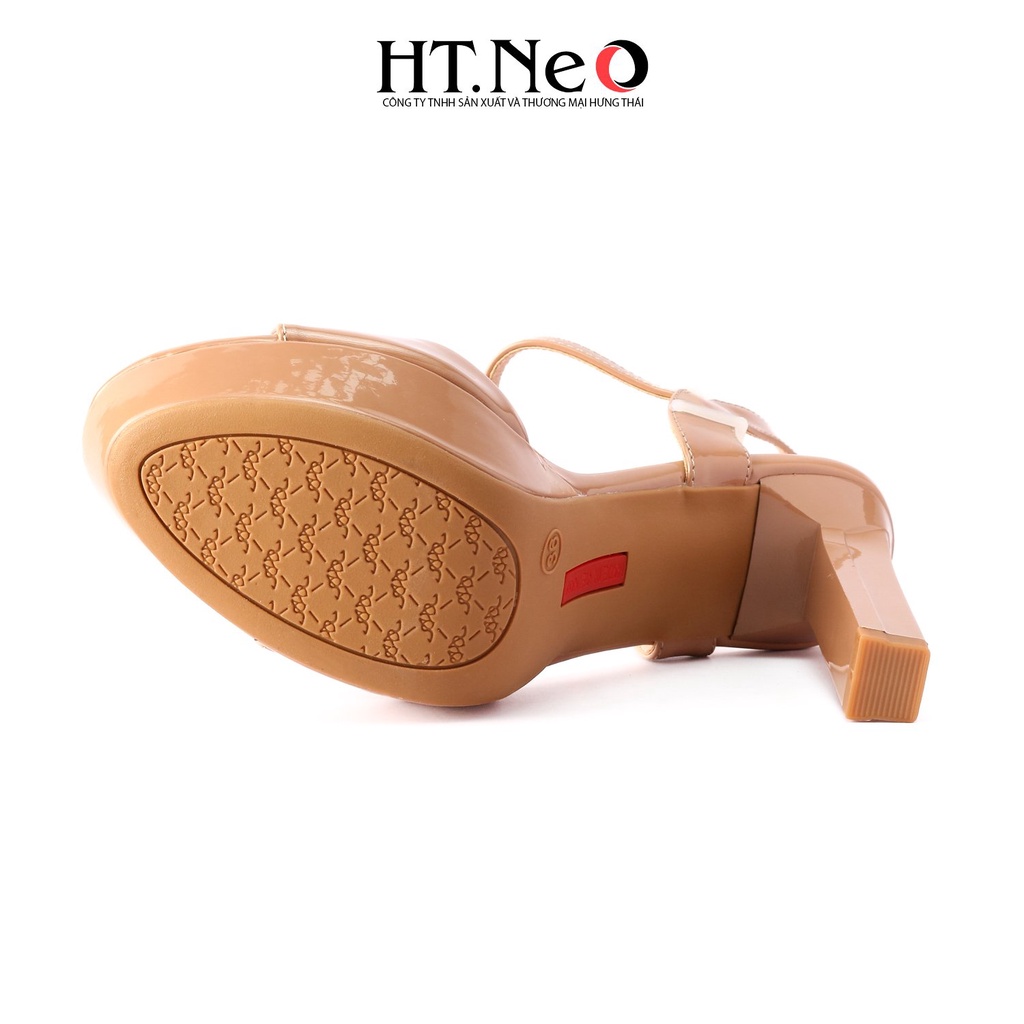 Sandal nữ tăng chiều cao HT.NEO Thiết kế da mềm, êm chân chân, tăng chiều cao lên đến 11 cm SDN126