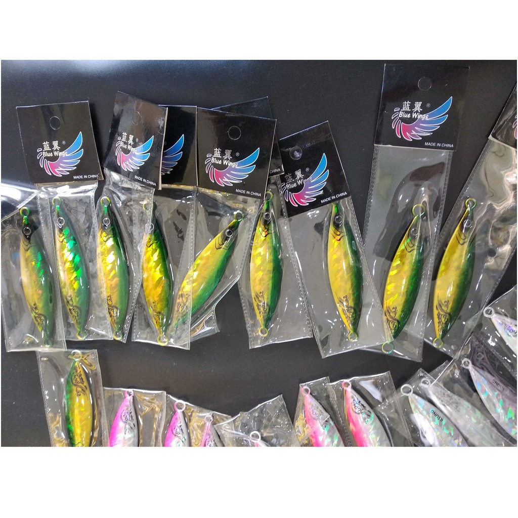 Combo 2 Con Mồi Câu Jig Blue Wings