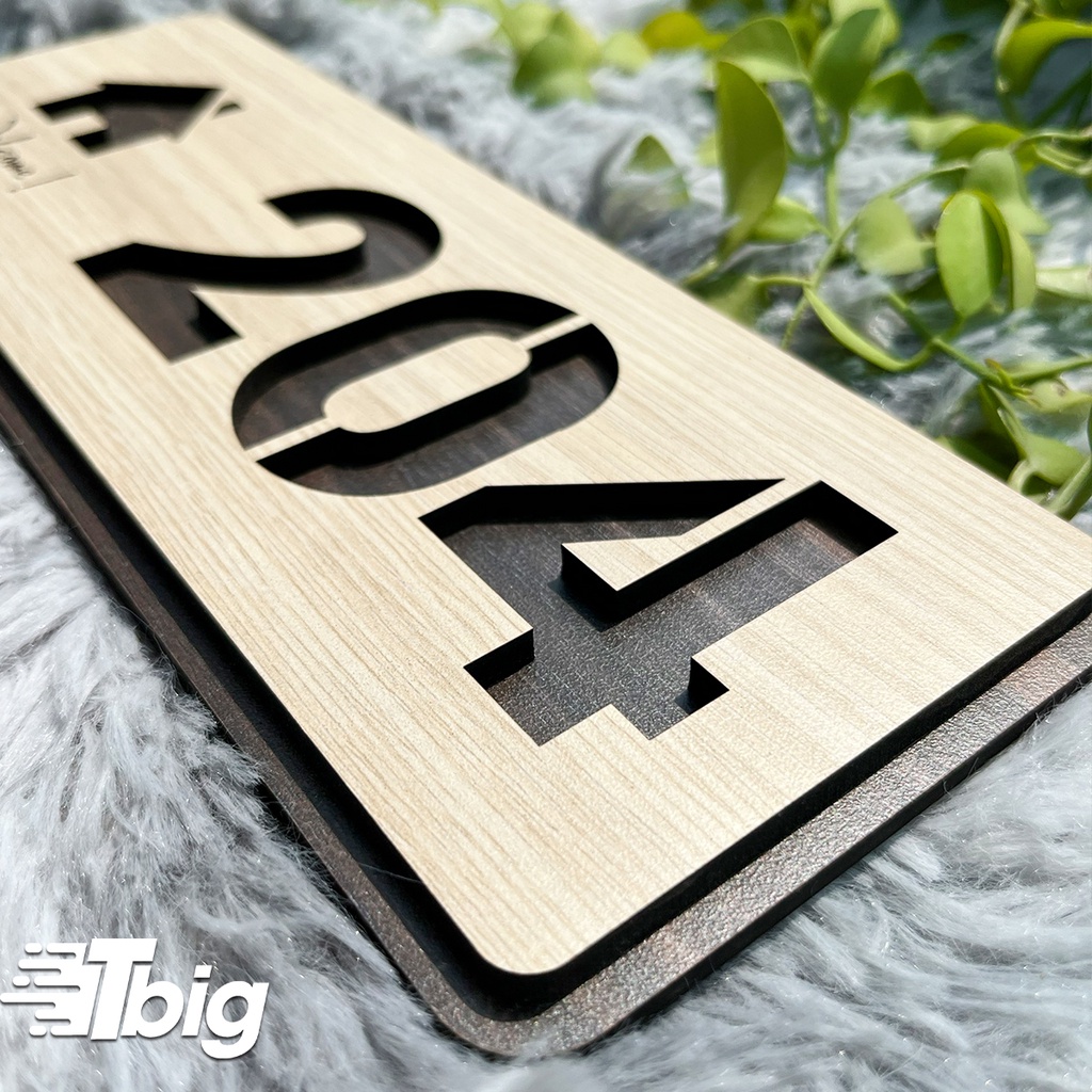 Biển địa chỉ nhà cắt khắc nội dung theo yêu cầu