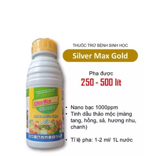 Silver Max Gold - Nano Bạc Tanixa - Chai 500 ml