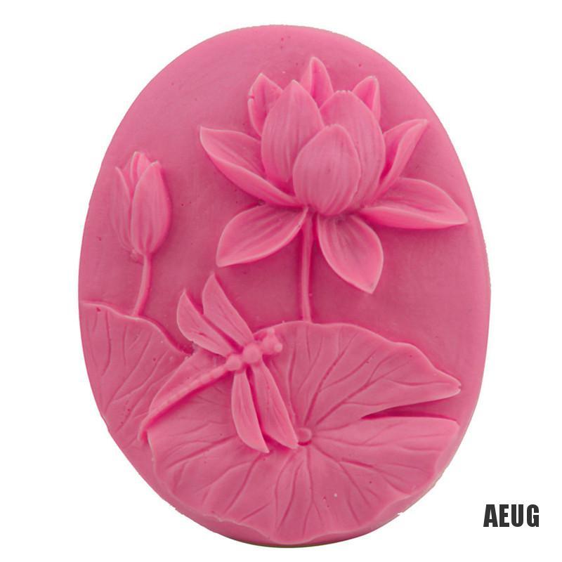 Khuôn silicone làm bánh hình hoa sen cao cấp tiện dụng