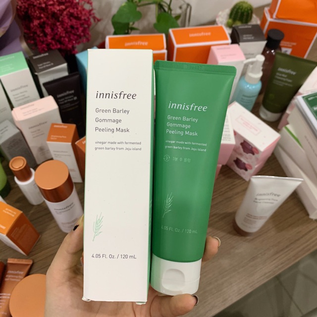 Tẩy da chết lúa mạch innisfree