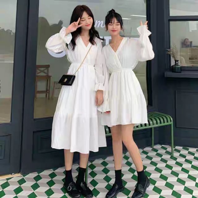[SALE] SET VÁY CHỊ EM SINH ĐÔI