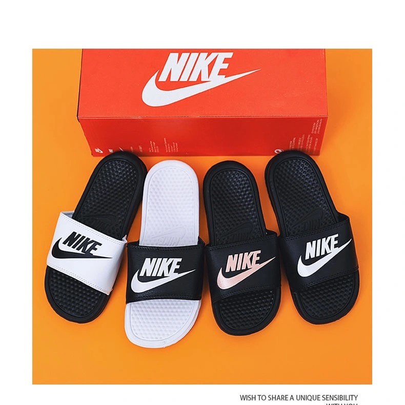 Dép Nike quai ngang chống trượt không thấm nước kiểu cổ điển