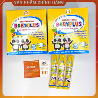 BABYPLUS - Siro ăn ngon giúp bé hết biếng ăn, tăng cân, tăng sức đề kháng - HAPI GROUP [combo 2 hộp]