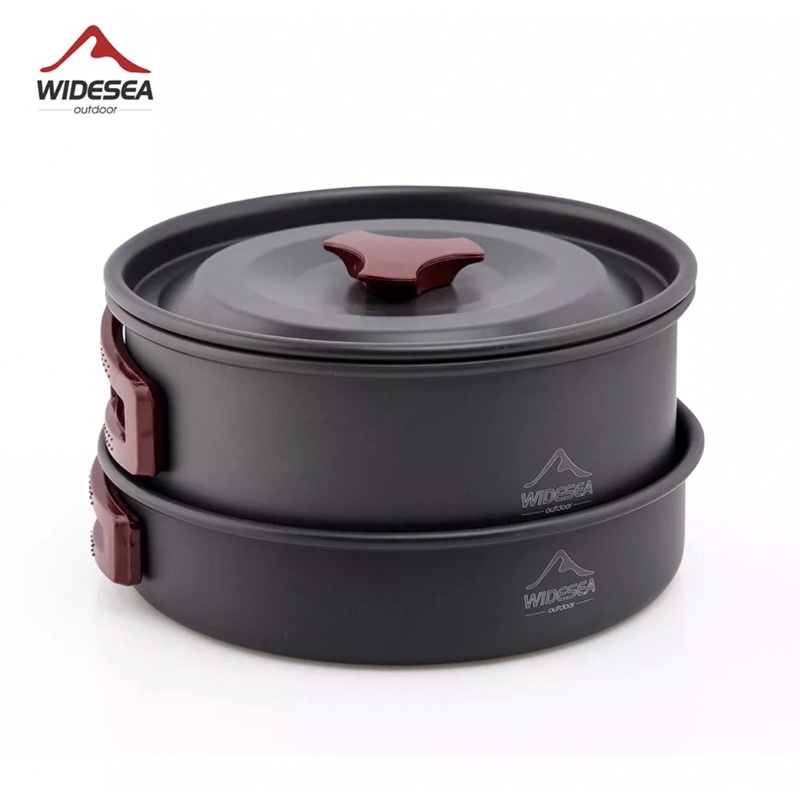 Bộ nồi chảo dã ngoại 2 người hiệu Widesea